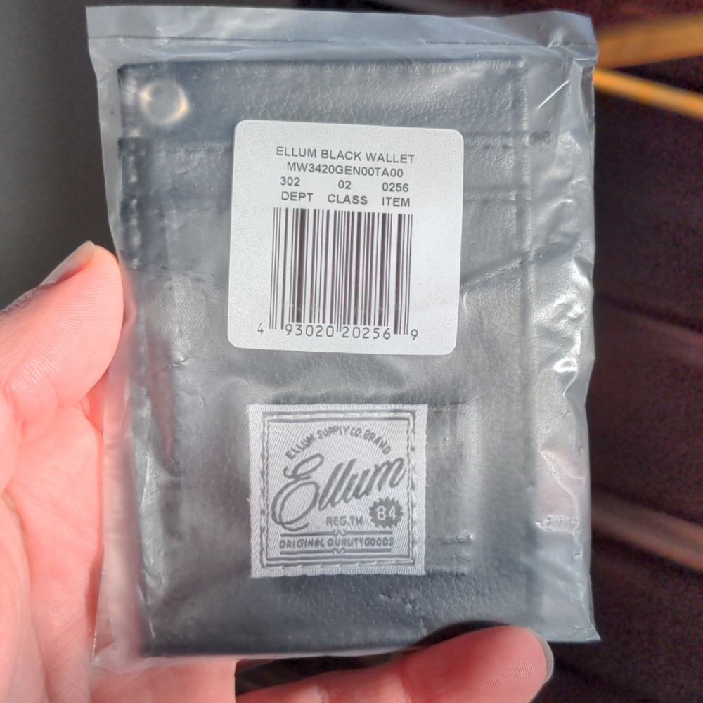 Ellum Black Credit Card Wallet